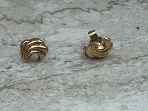 Gold ohrenstecker 333er - gold,