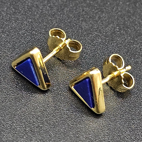 Kleine gelbgold ohrringe - kleine,