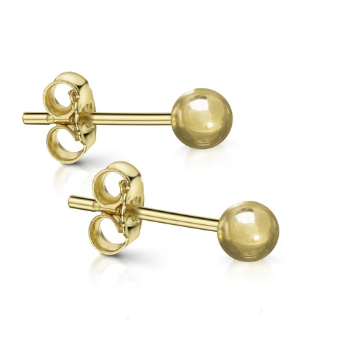 Gold ohrstecker 333 kugel - ,