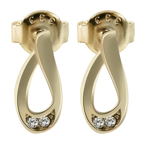 Ohrstecker ohrringe 333er gold - ohrstecker,