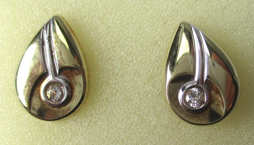Elegante 333er gold ohrringe - gold,