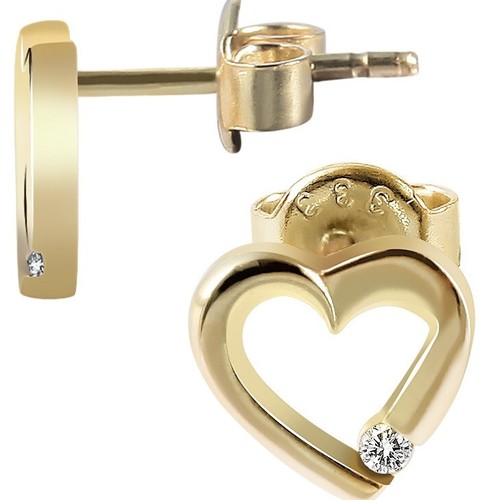 Ohrstecker ohrringe 333er gold - ohrringe,