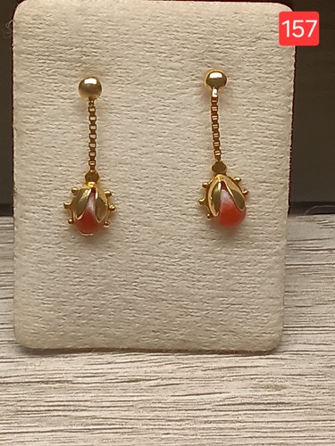 Vintage gold ohrhänger 333er - gold,