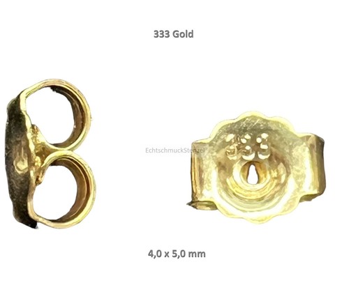 Ohrstecker poussette gold 333 - ohrstecker,